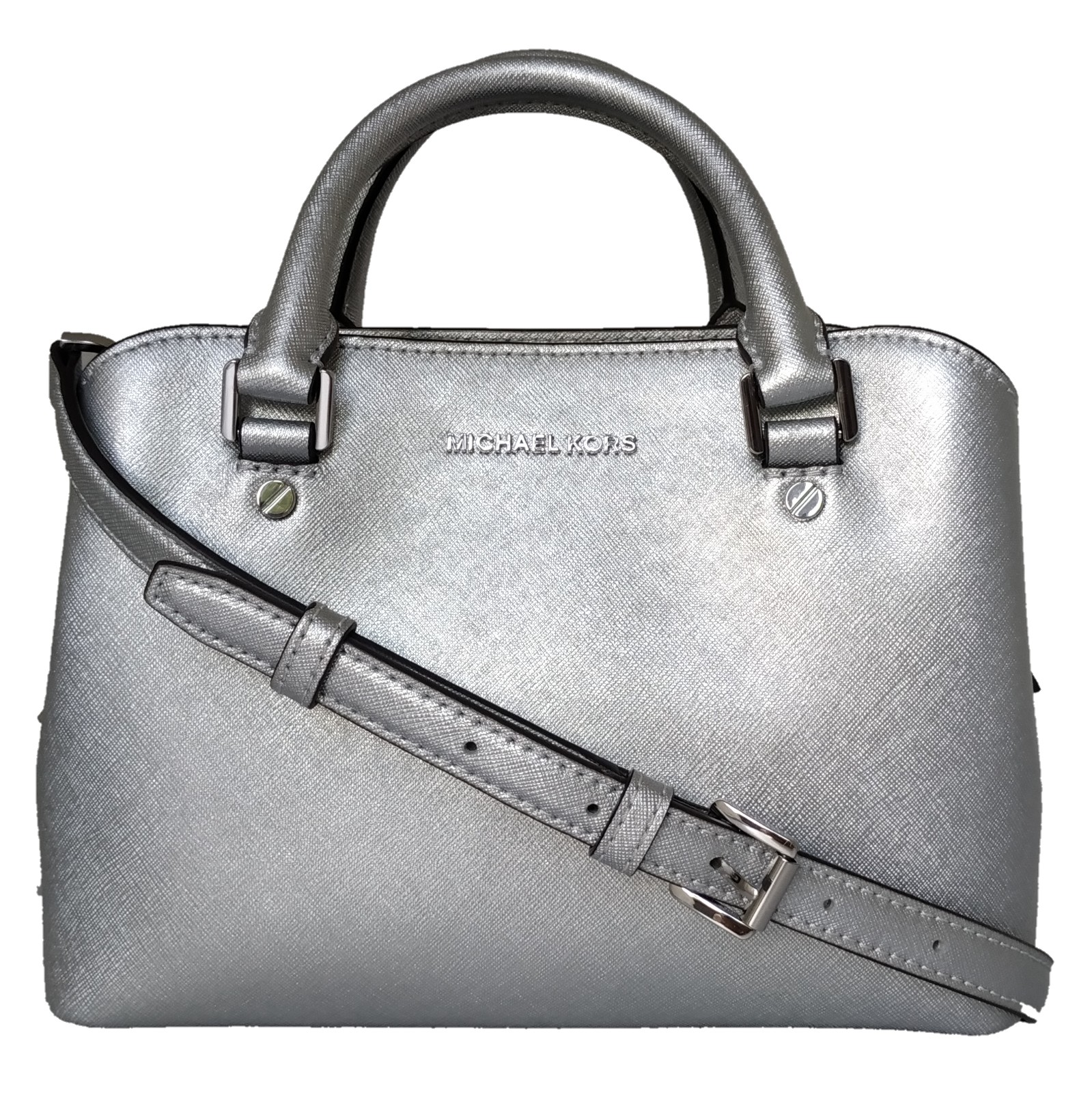 michael kors silver handbag