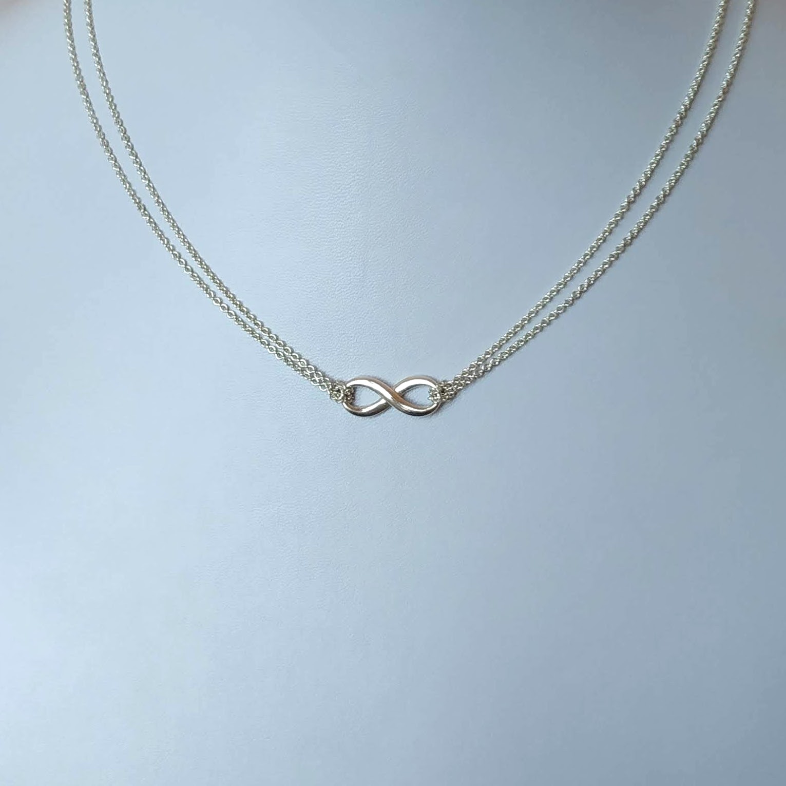 Tiffany & Co Love Infinity Pendant Necklace in Sterling Silver - Earth ...