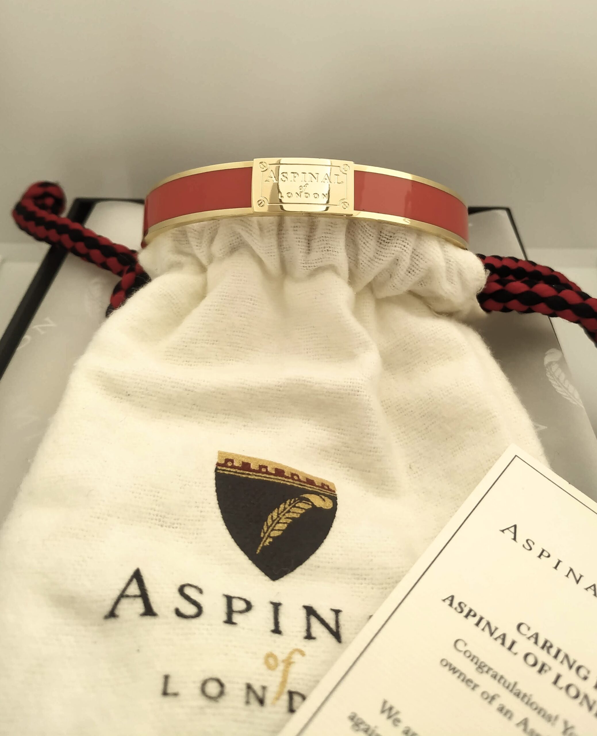 Aspinal of London Enamel Bracelet - Earth Luxury