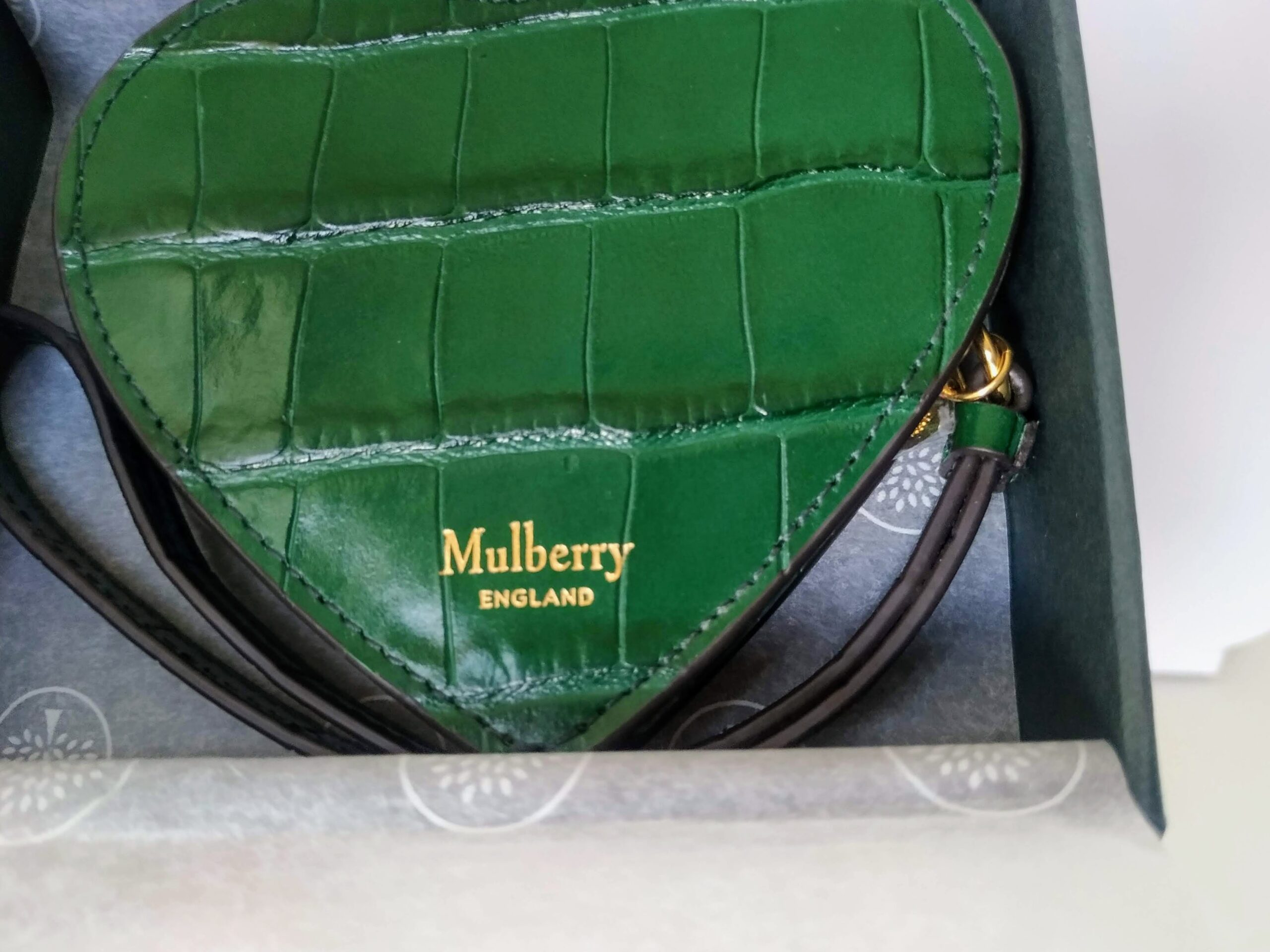 MULBERRY SHOULDER BAG Pouch Pochette Leather Black £152.69 - PicClick UK