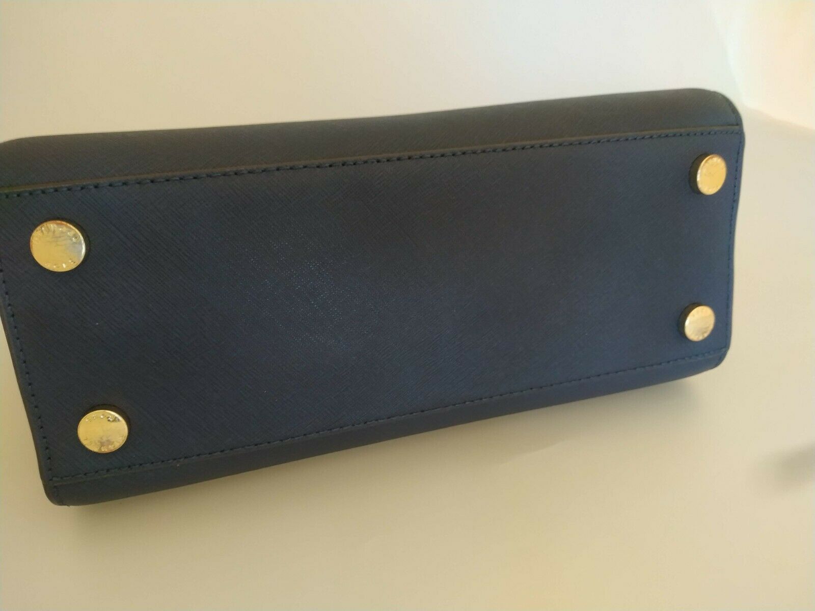 MK Michael Kors Selma Navy Saffiano Leather Bag & Wallet Set
