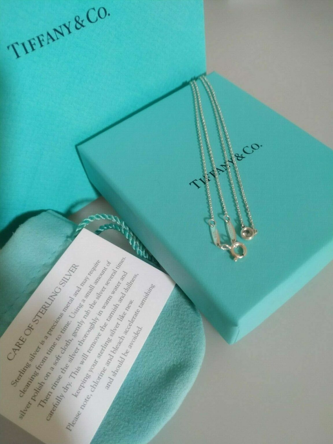 Tiffany & Co Love - Color by the Yard Aquamarine Sterling Silver by ...